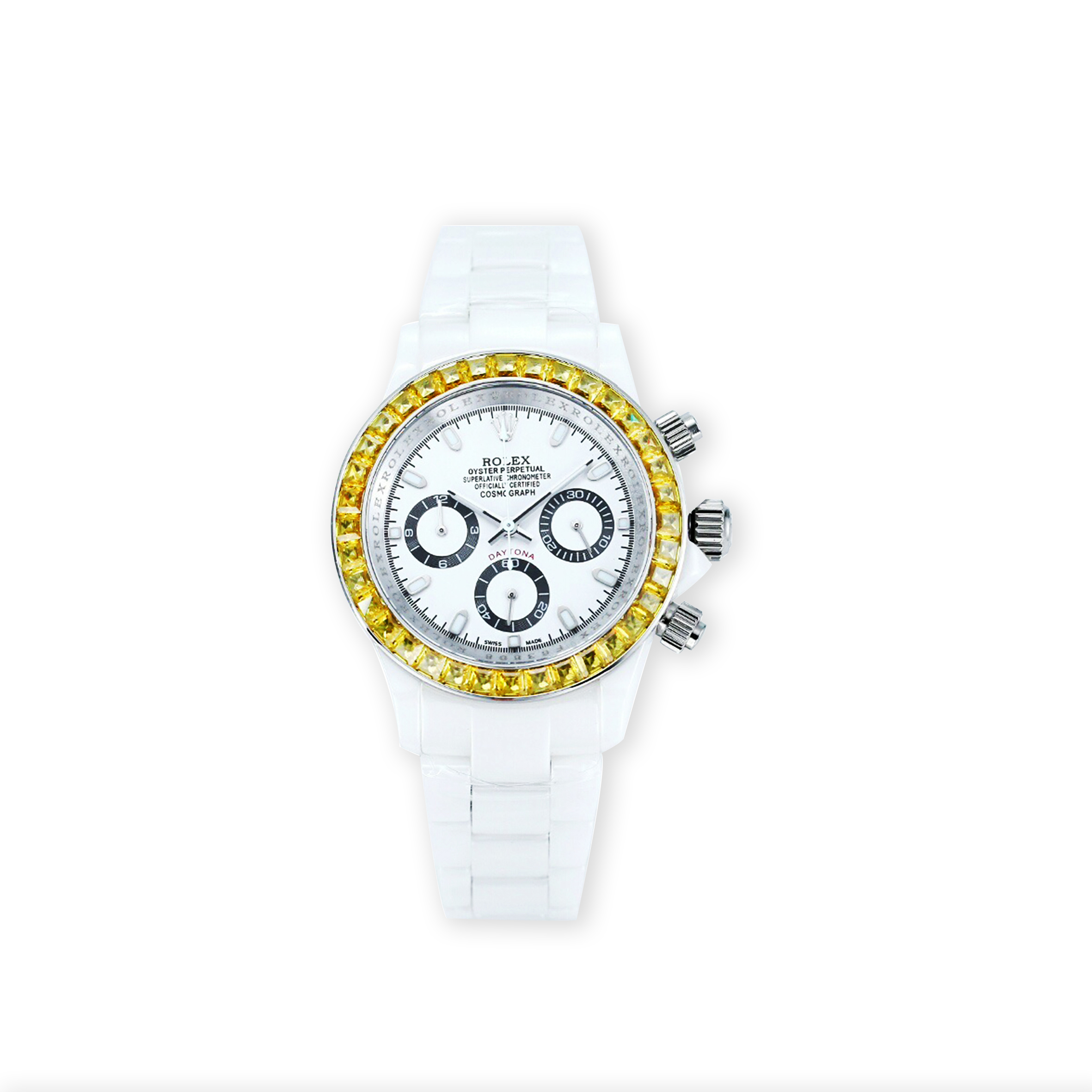 ROLEX 43MM QUARTZ MOVEMENT CERAMIC MENS WATCH DESIGNER WATCH DIAMOND WATCH WATCHES MEN RELOJ WRISTWATCHES M326938-0003